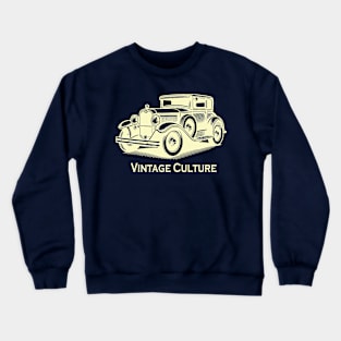 Vintage car design Crewneck Sweatshirt